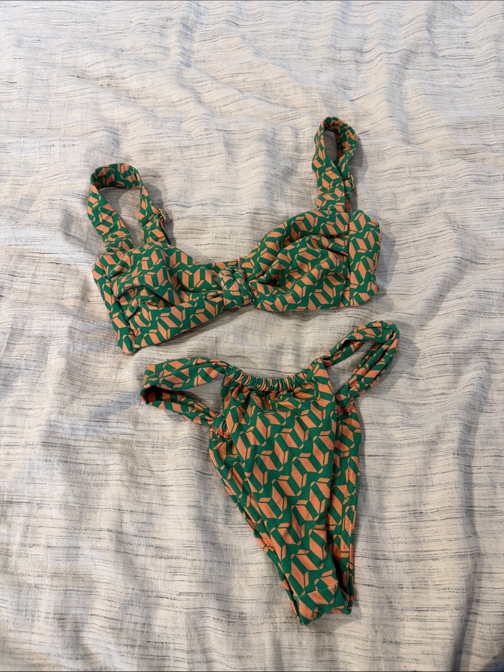 Montce Swimwear Bikini Set in Geo